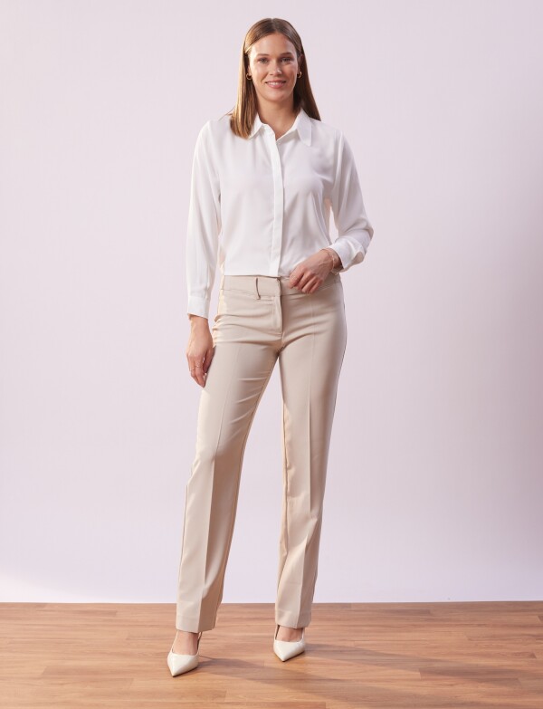 Pantalon Clasico BEIGE