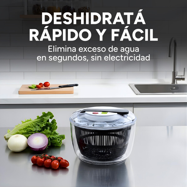 Deshidratador de Alimentos Vegetales Frutas 3L 21x15cm Variante Transparente