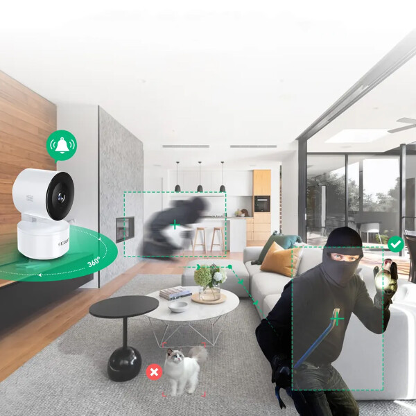 Cámara Edup Eh-1296p15 Wifi 2k CAMARA EDUP EH-1296P15 2K INTERIOR