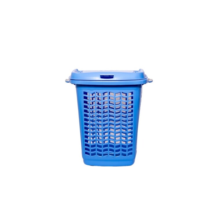CESTO DE ROPA RECTANGULAR 50 LITROS 52X36X57CM MULTICOLOR
