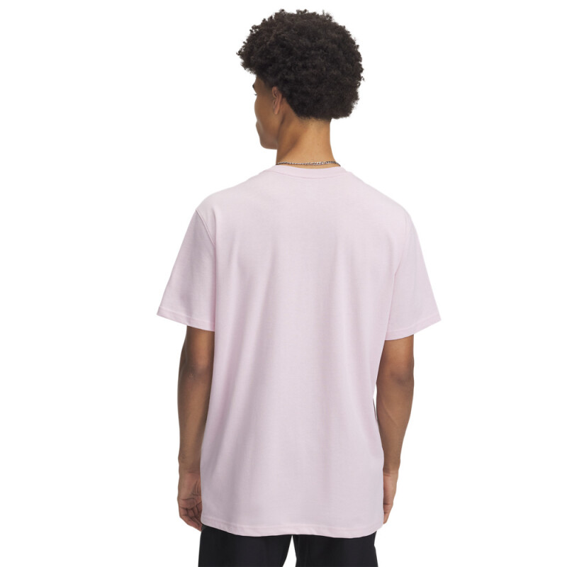 UA HW ARMOUR LABEL SS-YLW PNK-647