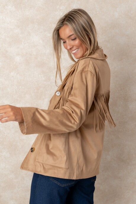 CHAQUETA CRETA Camel