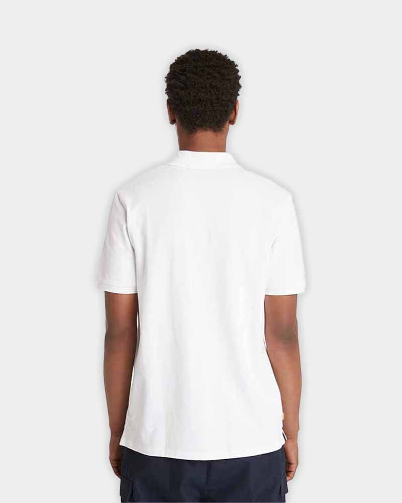 Polo Oyster River Manga Corta Regular Fit Hombre White