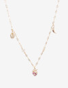 Collares Cortos Strass Collar Corto Frutal Con Cubic Zirconia - Dorado