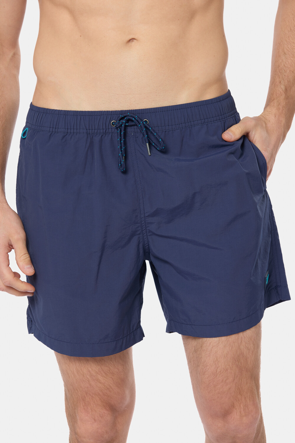 SHORT DE BAÑO LISO Piedra