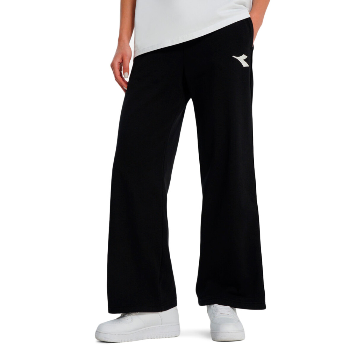 Pantalón Diadora Mujer Casual - Negro 