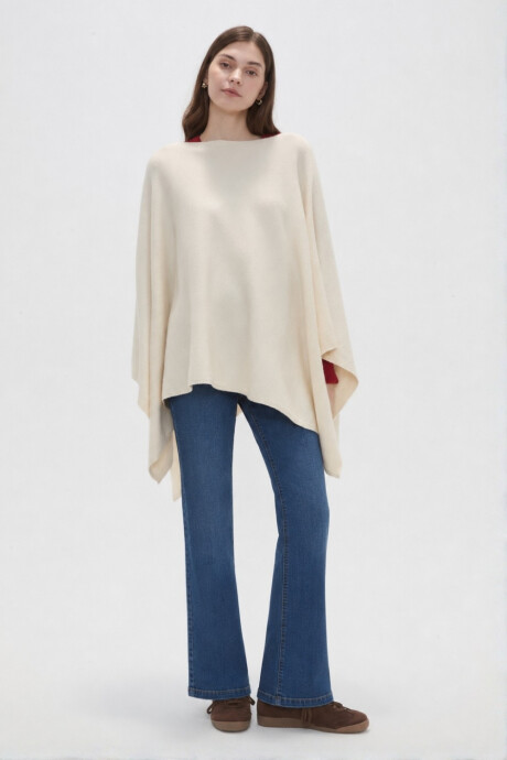 Poncho Sylva Crudo / Natural