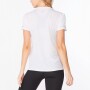 Aero Tee - Mujer White/silver Reflective