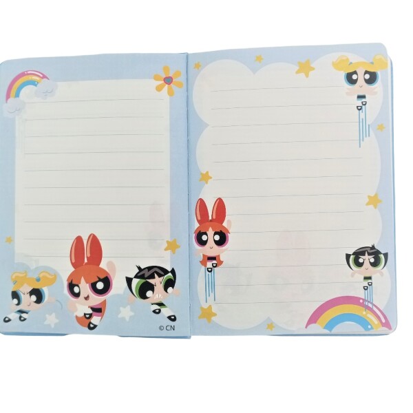 Cuaderno chicas superpoderosas Burbuja