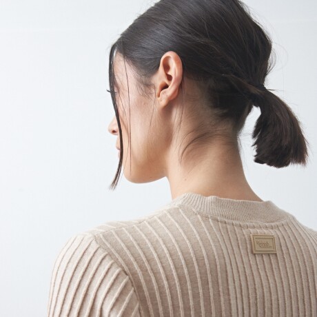 SWEATER LISE Beige Melange