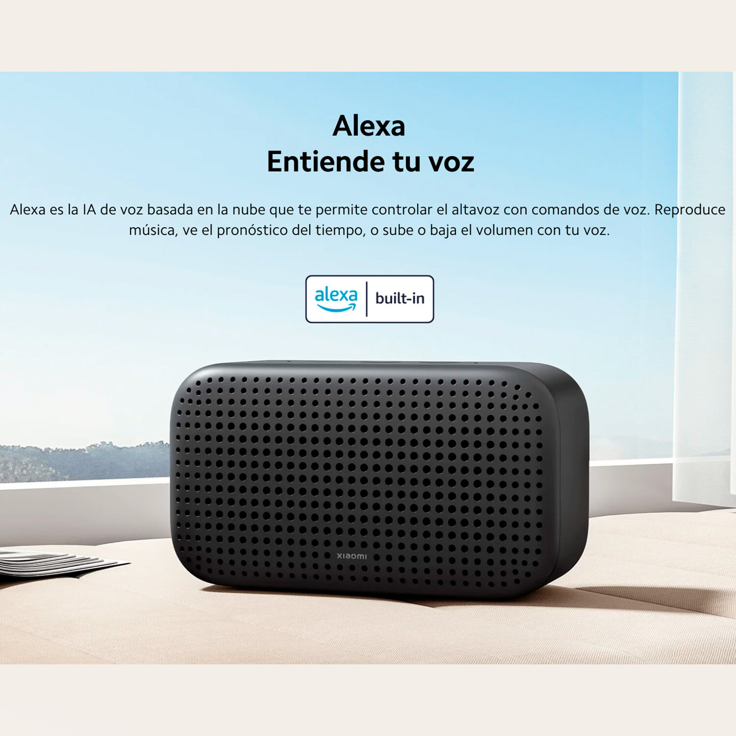 Parlante Inteligente Bocina Alexa Funciones Parlante Inteligente