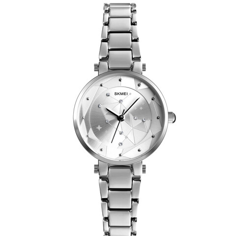 Reloj Skmei 1411SI para Mujer Analógico Acero Plateado Reloj Skmei 1411si Para Mujer Analógico Acero Plateado