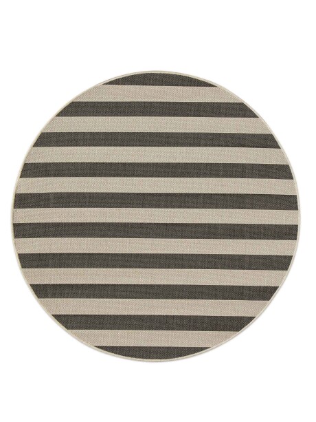 LINEO ALFOMBRA LINEO LIN/5031/9H01/ 135CM DIAM WOOL/BLACK