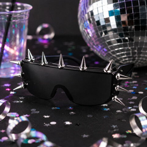 Lentes Negros con Tachas Lentes Negros con Tachas