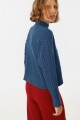 Sweater Panal Azul