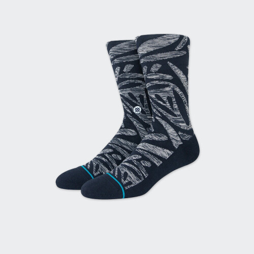 Medias Stance Fractals Azul