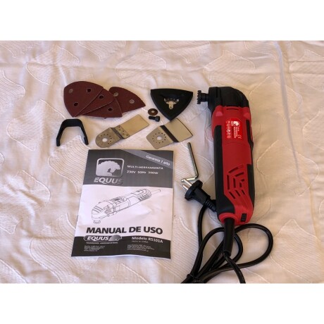Sierra Multifunción Oscilante 300w Profesional Equus ROJO