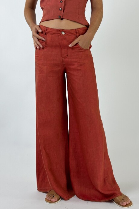 PANTALON ROMEO Terracota
