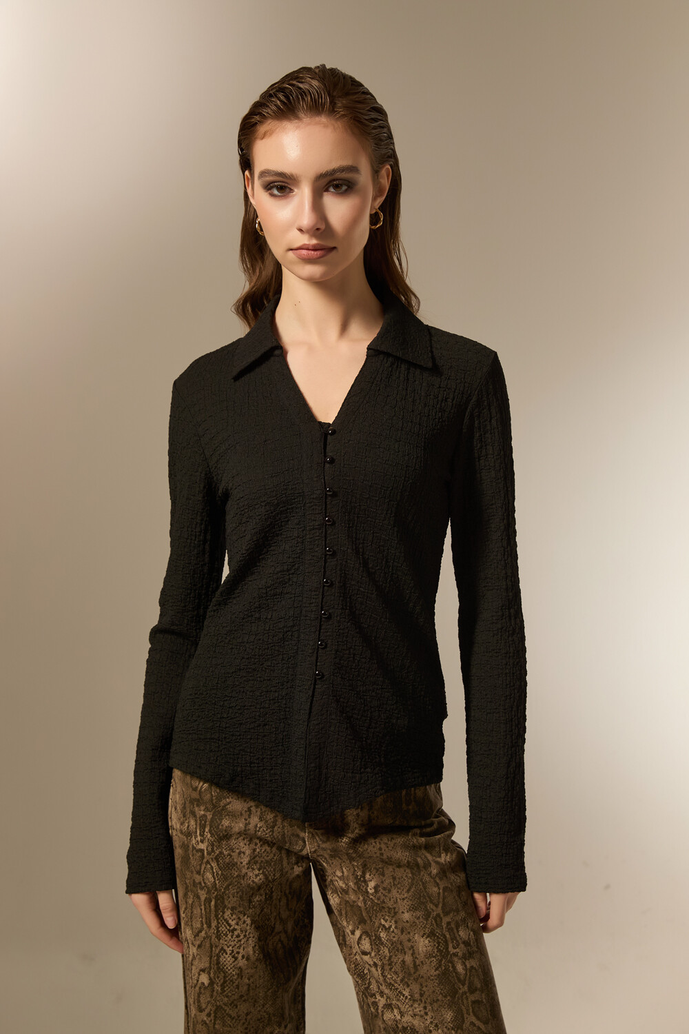 Camisa Hesme Negro