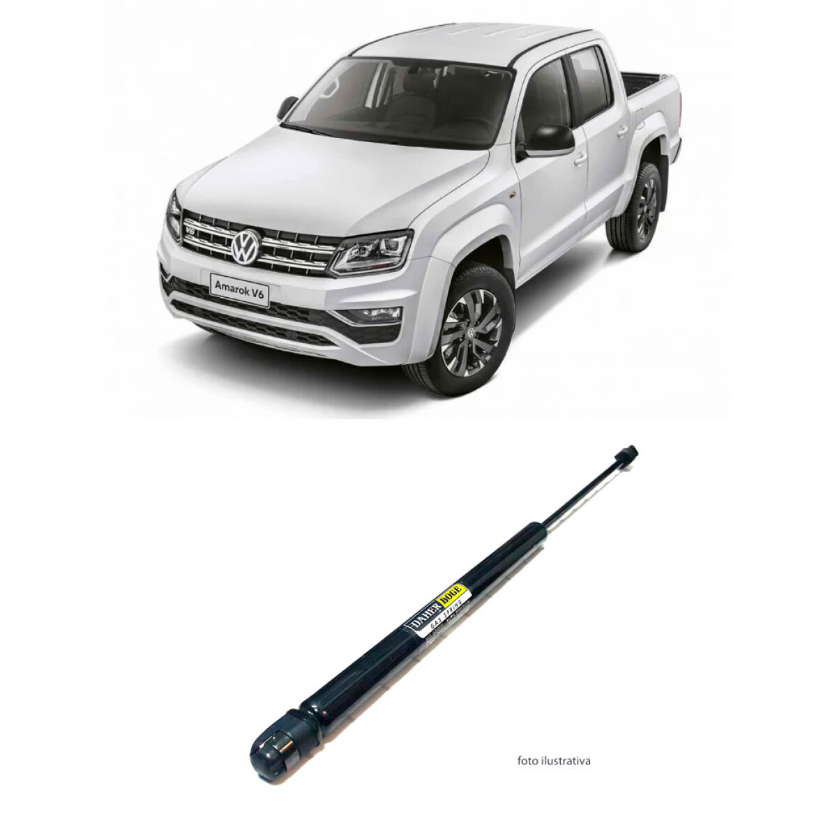AMORTIGUADOR BAUL VOLKSWAGEN CAPOT AMAROK - 