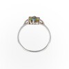 Anillo Flor-Plata 925-Piedra Zirconia Varias -AN3254 conpiedra