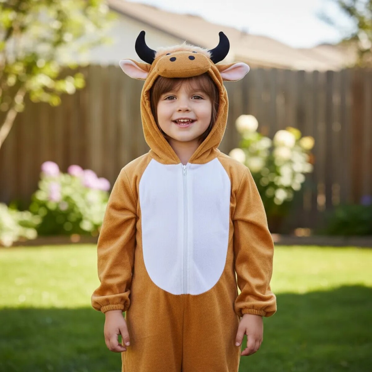 Outlet Disfraz infantil de Vaca o Toro - talles S, M, L - Outlet Disfraz Infantil De Vaca O Toro - Talles S, M, L 