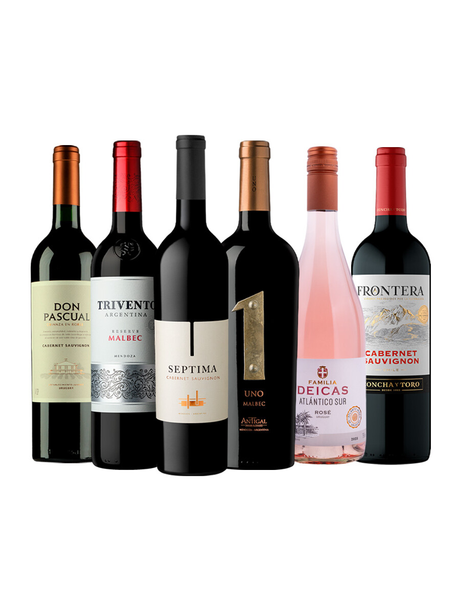 Pack Bacán Selección Wine Syles Collection x6 vinos Smooth & Classic Pack Bacán Selección Wine Syles Collection x6 vinos Smooth & Classic