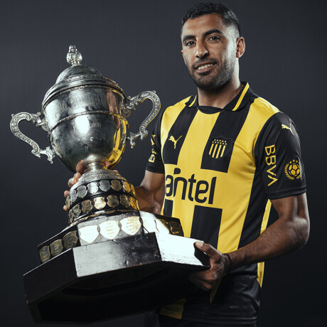 Peñarol Home Jersey 25-69055405 Amarillo/negro