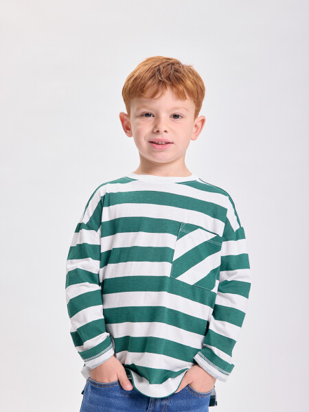 Remera manga larga Blanco