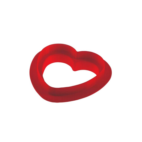 Set Molde y Cutter de Corazon de Silicona Set Molde y Cutter de Corazon de Silicona