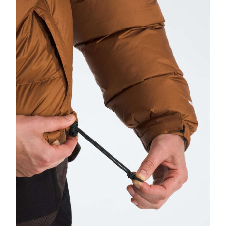 Campera de Pluma 1996 Nuptse hombre Burnt Umber/tnf Black
