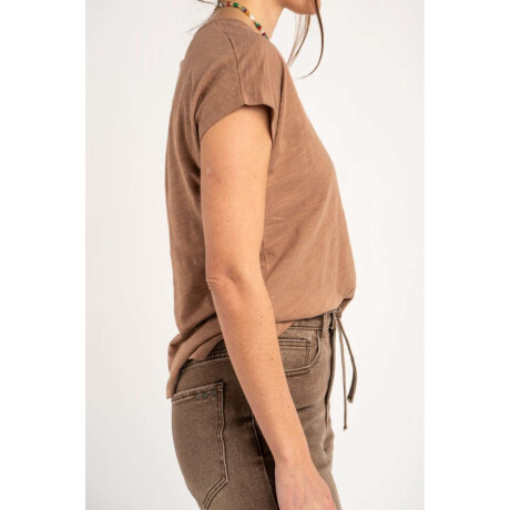 Remera Algodón Flame Mocha