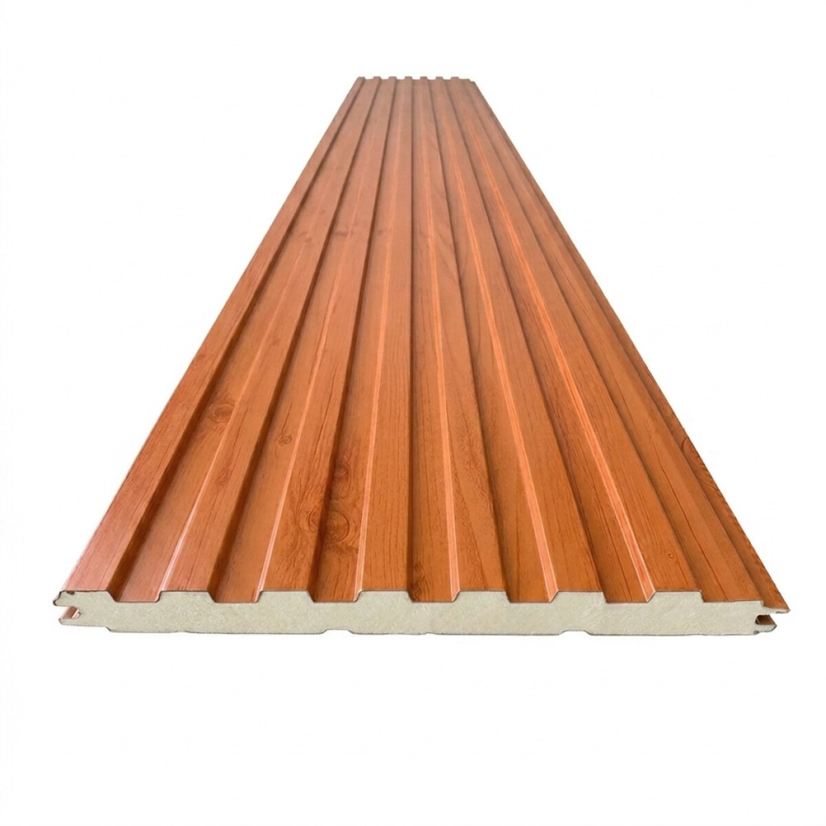 Revestimiento Metal Siding Modelo Nudo De Madera De Pino 
