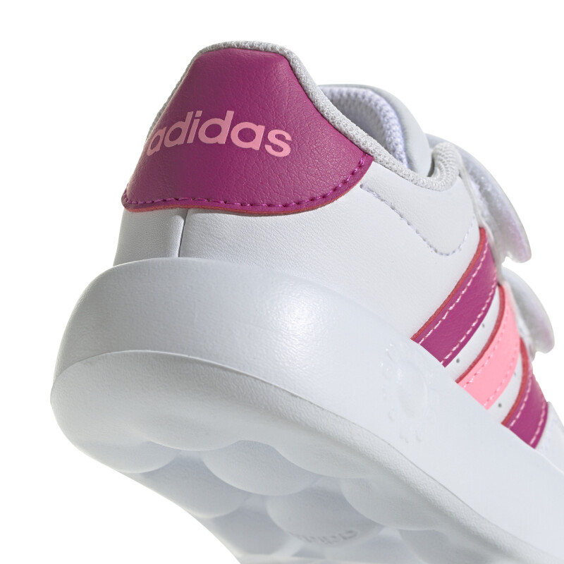 Championes de Niños Adidas Breaknet 2.0 Blanco - Fucsia - Rosa