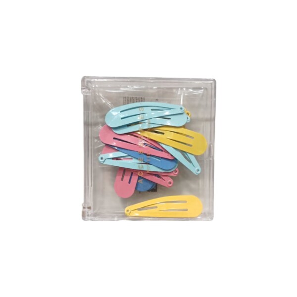 Broche de cabello 20pcs celeste