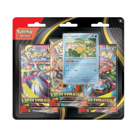 Pokémon 3-Booster Blister - Mega Evolution [Inglés] Pokémon 3-Booster Blister - Mega Evolution [Inglés]