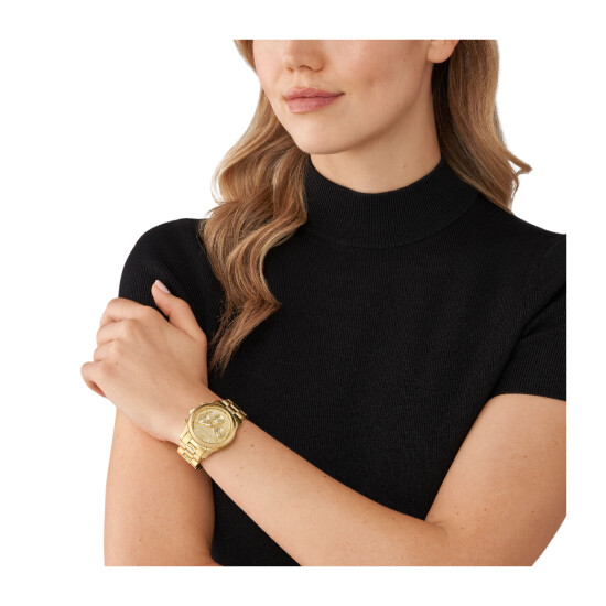 Reloj Michael Kors Runway Acero Oro 0