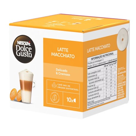 Capsulas Dolce Gusto Cafe Latte Macchiato X10 001