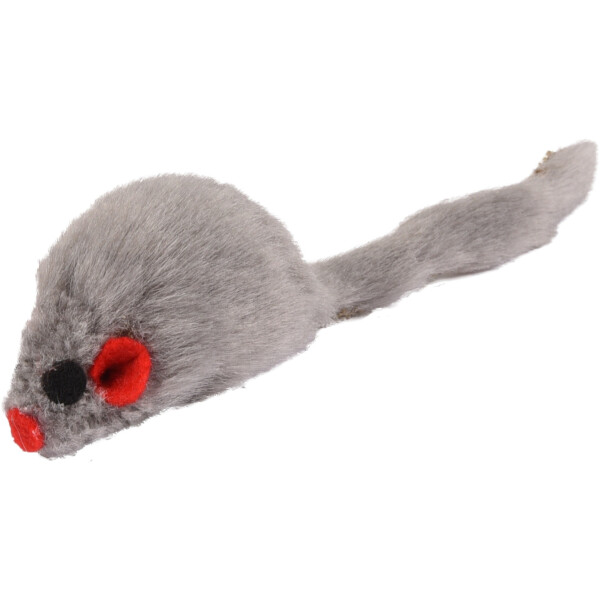 JUGUETE GATOS FLAMINGO RATÓN DE PELUCHE CON TUBO JUGUETE GATOS FLAMINGO RATÓN DE PELUCHE CON TUBO