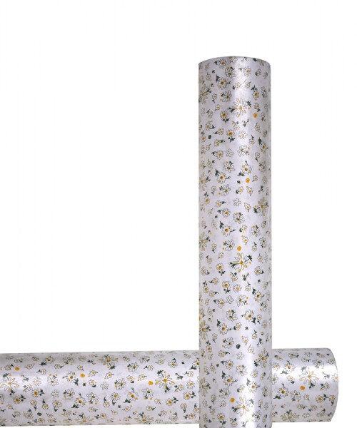 Papel Regalo Bobina 60cm x 100mts DAISIES