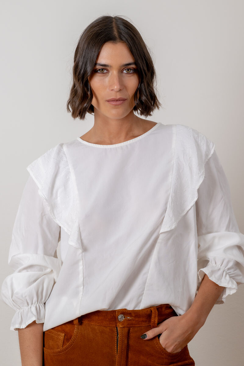 Blusa pauli - Blanca 