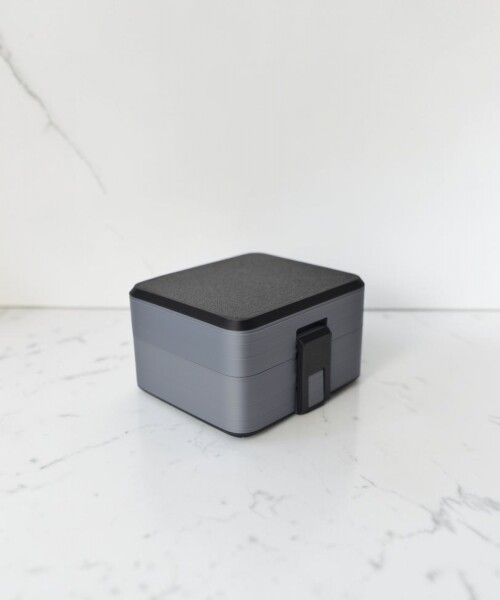 Caja Eco Prestige 8 x 7 x 4,7 cm - NEGRO/GRIS