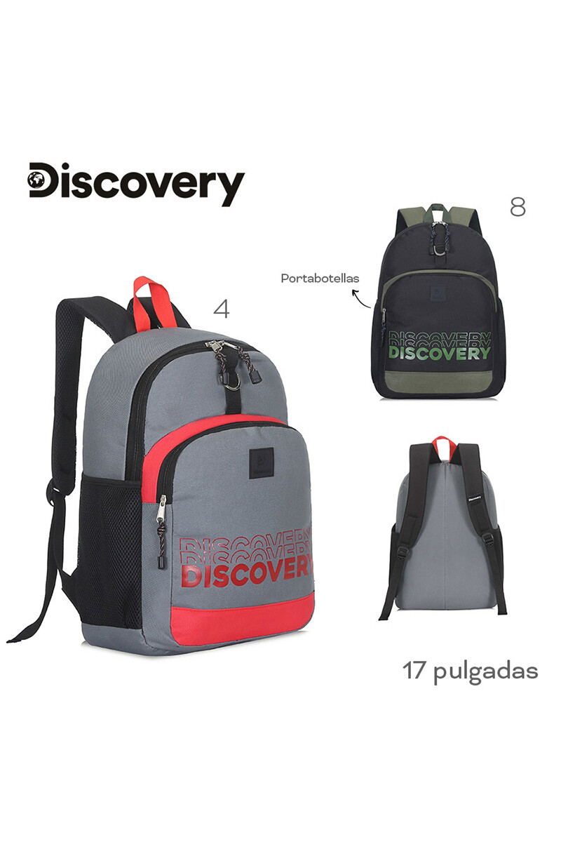 Mochila Discovery Gris