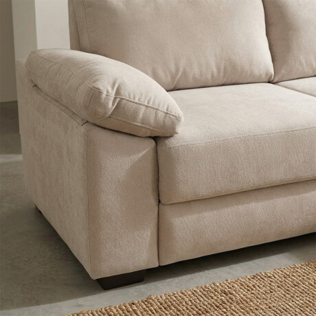 Rinconera Owen - Tela Microfibra - Chaise derecho 12072 (Beige)