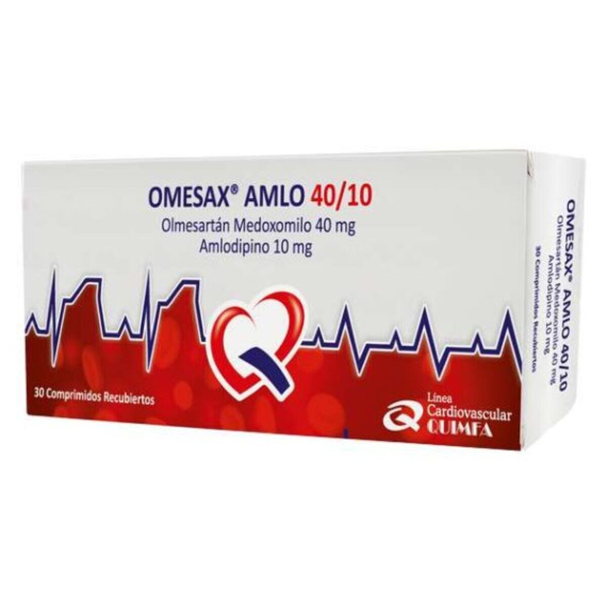 OMESAX AMLO 40 MG/10 MG. CJ X 30 COMP. 