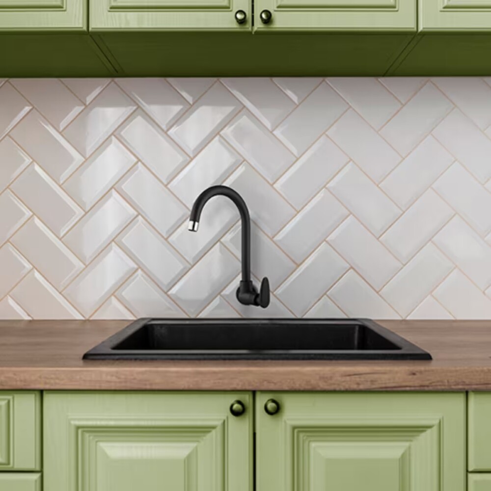 Canilla Grifo Unitario Pared Negro Mate Viqua Allure Abs Canilla Grifo Unitario Pared Negro Mate Viqua Allure Abs