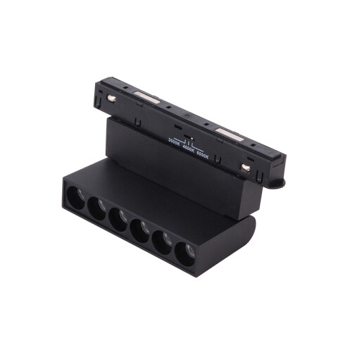 Spot Led rect p/riel magnet. 6W 420lm 3tonos 24° ZU0550