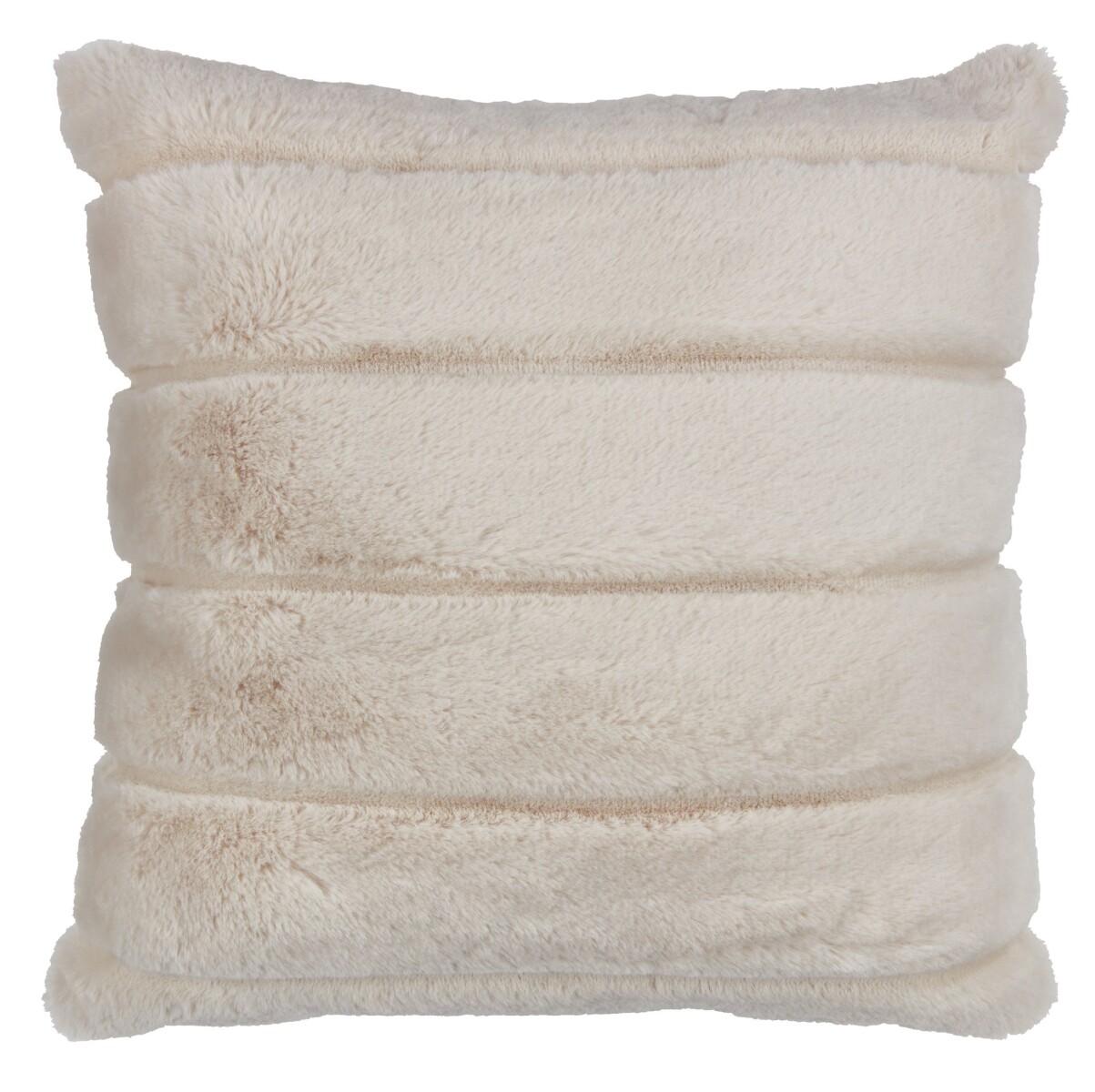 Almohadón STAVKLOKKE 45x45 pelo beige 