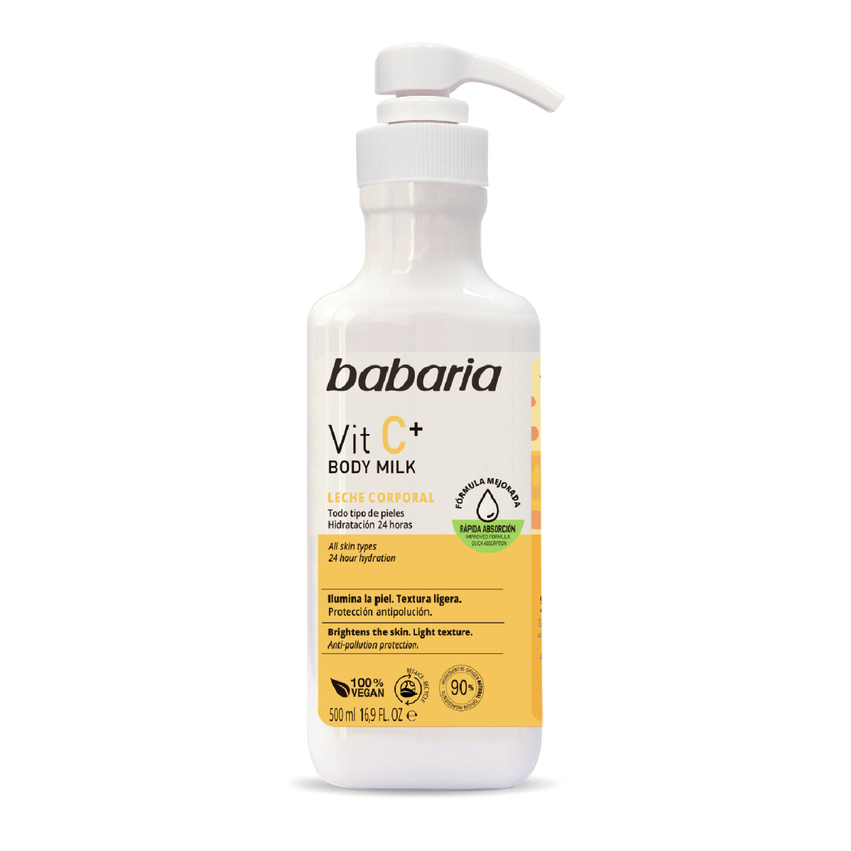 Crema Corporal Babaria x 500 ml - Vitamina C+ 