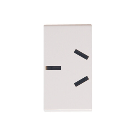Mód. tomacorriente estándar 1 mód. - Duomo blanco C57720